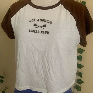 Los Angeles Social Club Crop Top